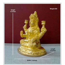 Lakshmi Devi Idol (Brass ) Finest Quality